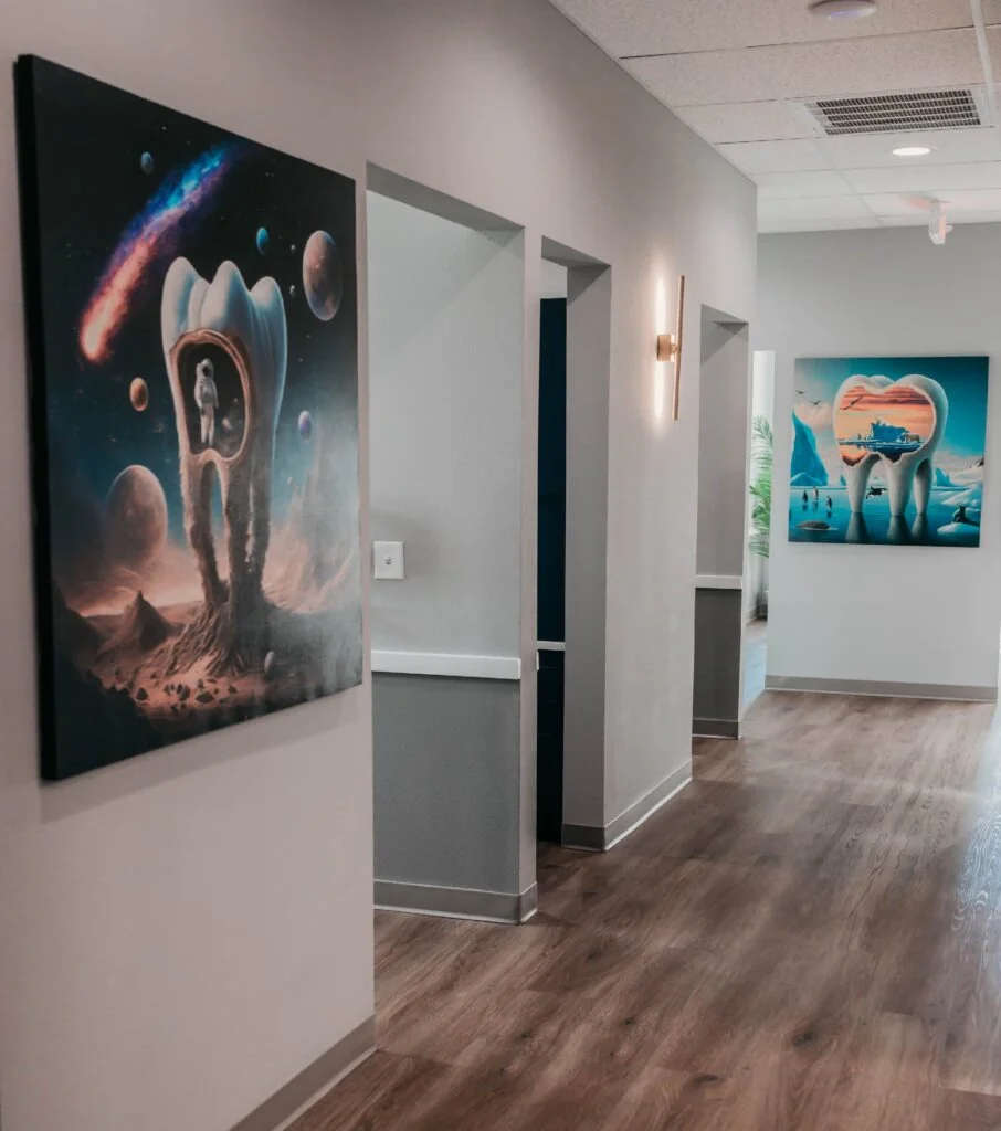 Hallway artwork